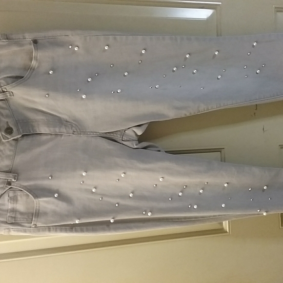 Denim - Artisanny Grey Pearl SkinnyJeans 14